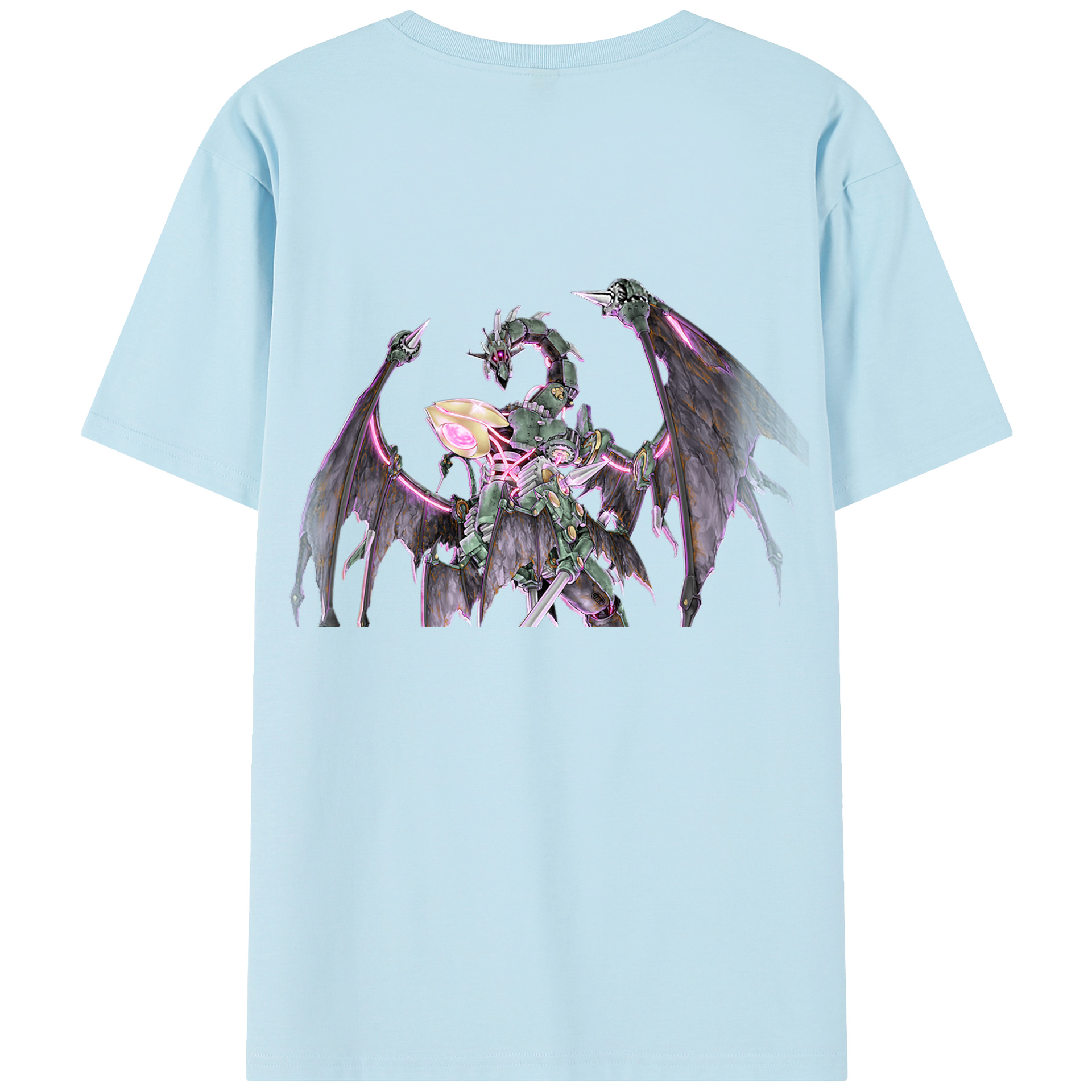 （画像用） 遊☆戯☆王 Yu-Gi-Oh! 綿100％半袖Tシャツ（背面プリント）